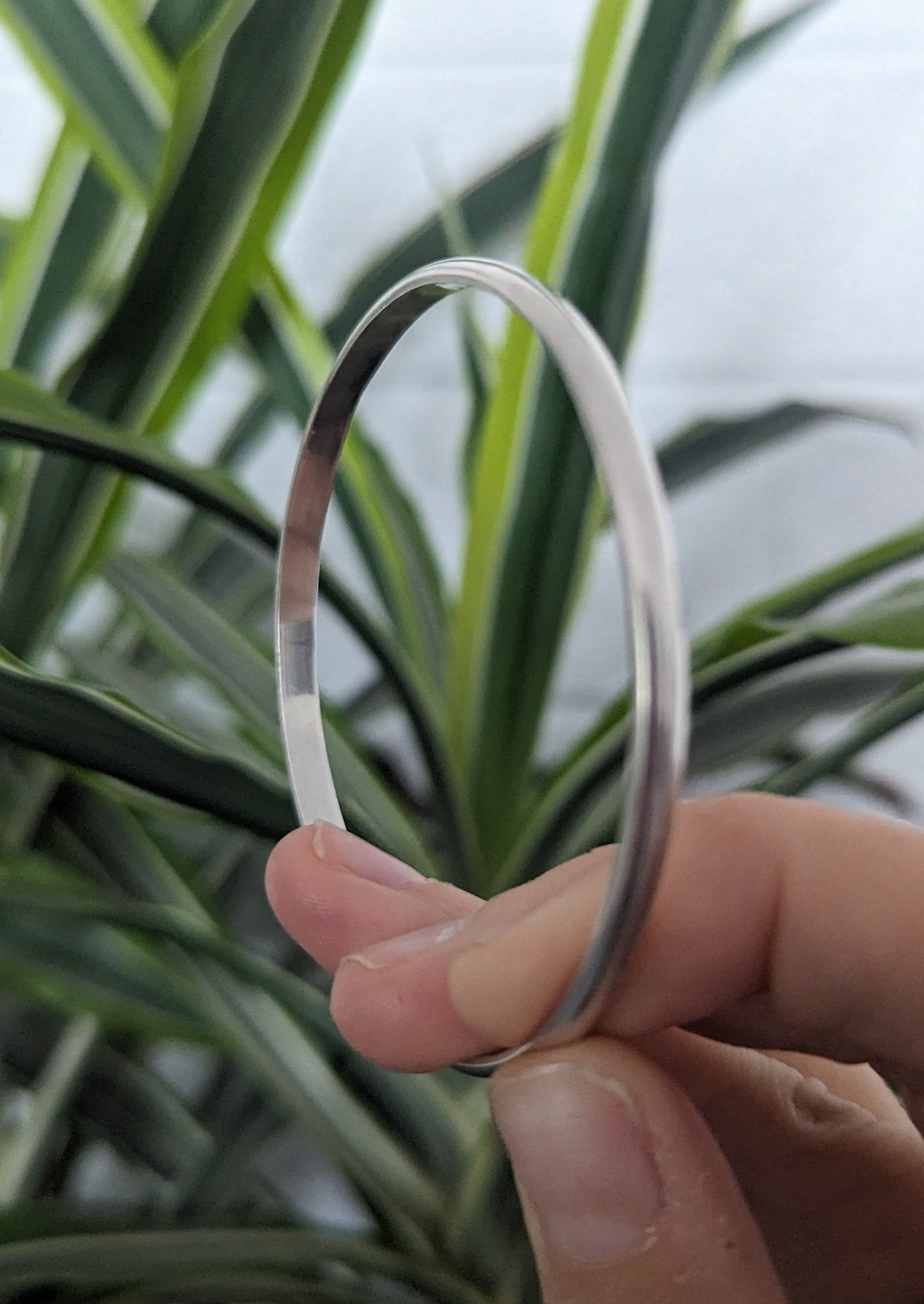 Straight up solid bangle